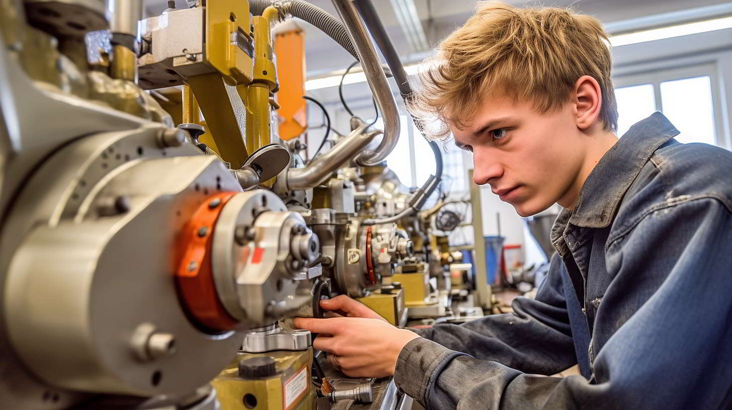 A nurse enrolled in an Apprenticeship in Sweden